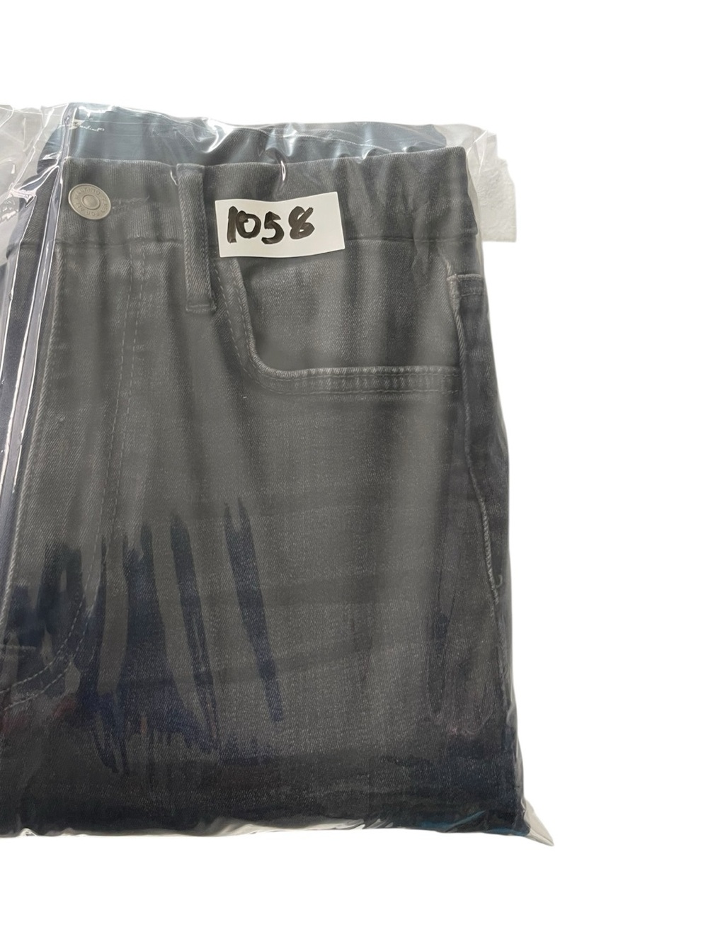 7 For All Mankind No Filter Denim Ultra High-Rise Skinny Boot Size 28 Black - Picture 12 of 12